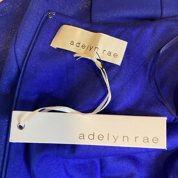 Adelyn Rae Royal Blue Ruffled Mini Dress - Picture 6 of 6